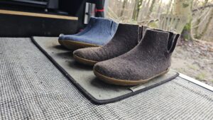 glerups Filzstiefel mit Naturkautschuksohle